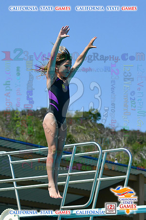 2021-07-17 GIRLS Diving CA State Games