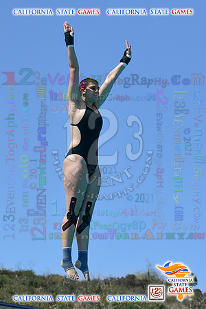 2021-07-17 GIRLS Diving CA State Games