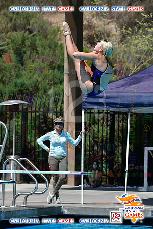 2021-07-17 GIRLS Diving CA State Games