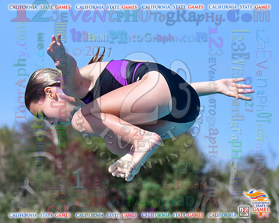 2021-07-17 GIRLS Diving CA State Games