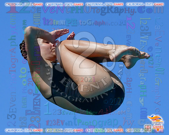 2021-07-17 GIRLS Diving CA State Games