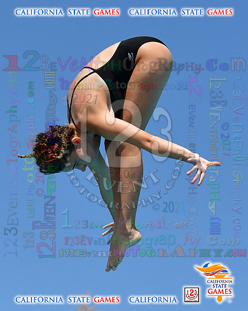 2021-07-17 GIRLS Diving CA State Games
