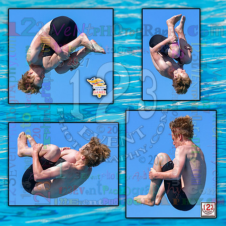 2021-07-17 BOYS & CO-ED Diving CA State Games