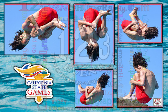 2021-07-17 BOYS & CO-ED Diving CA State Games