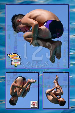 2021-07-17 BOYS & CO-ED Diving CA State Games