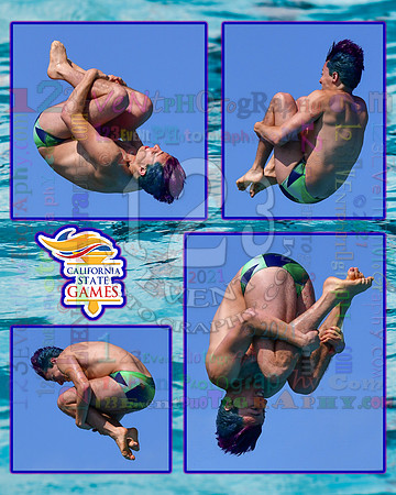 2021-07-17 BOYS & CO-ED Diving CA State Games