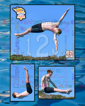 2021-07-17 BOYS & CO-ED Diving CA State Games