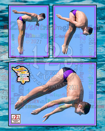 2021-07-17 BOYS & CO-ED Diving CA State Games