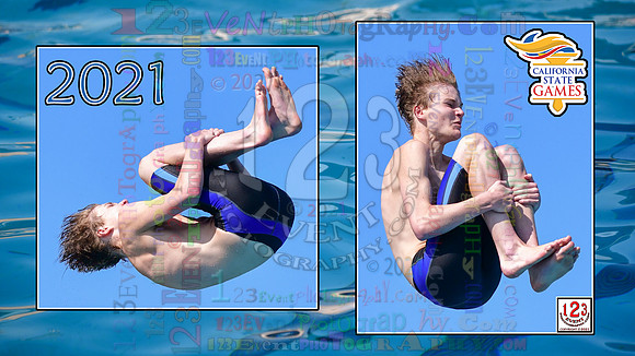2021-07-17 BOYS & CO-ED Diving CA State Games