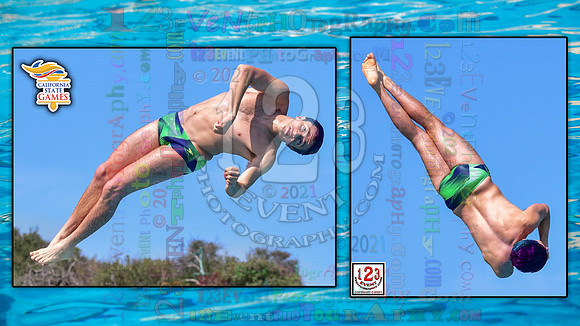 2021-07-17 BOYS & CO-ED Diving CA State Games
