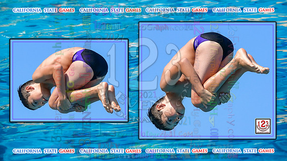 2021-07-17 BOYS & CO-ED Diving CA State Games