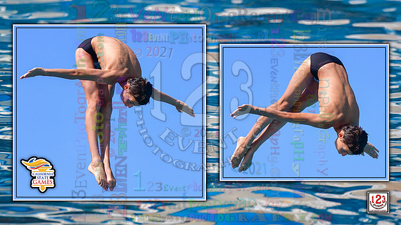 2021-07-17 BOYS & CO-ED Diving CA State Games