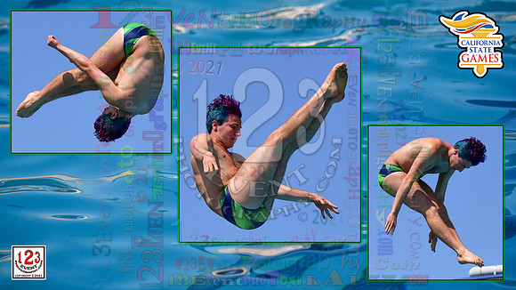2021-07-17 BOYS & CO-ED Diving CA State Games