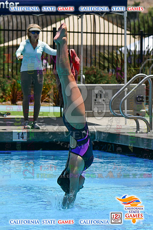 2021-07-17 GIRLS Diving CA State Games