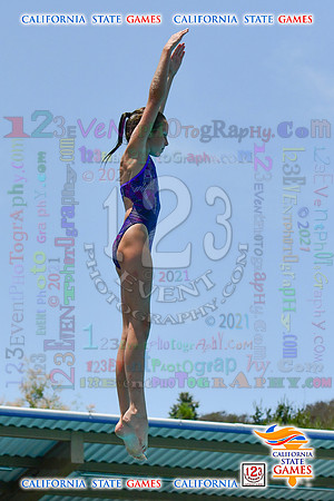 2021-07-17 GIRLS Diving CA State Games