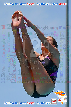 2021-07-17 GIRLS Diving CA State Games