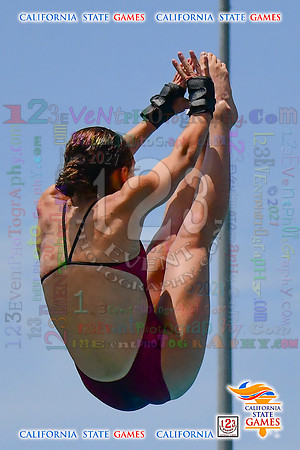 2021-07-17 GIRLS Diving CA State Games