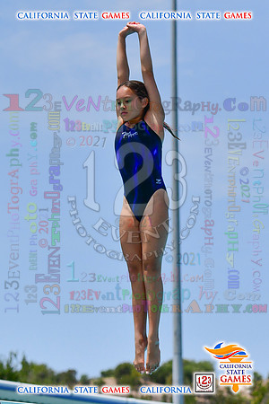 2021-07-17 GIRLS Diving CA State Games