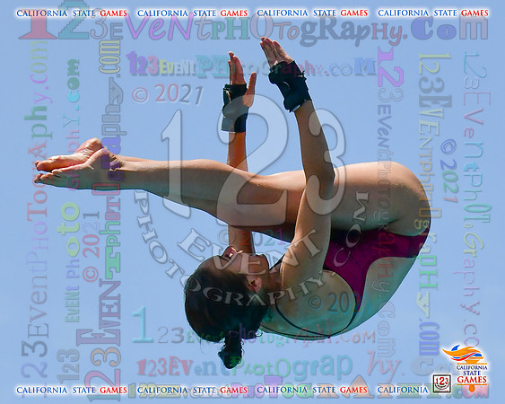 2021-07-17 GIRLS Diving CA State Games