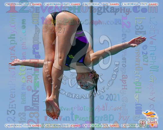 2021-07-17 GIRLS Diving CA State Games