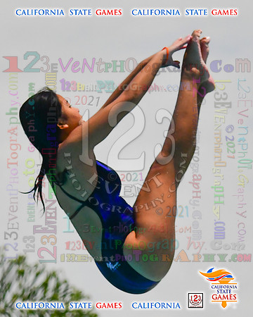 2021-07-17 GIRLS Diving CA State Games