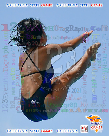 2021-07-17 GIRLS Diving CA State Games