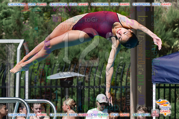 2021-07-17 GIRLS Diving CA State Games