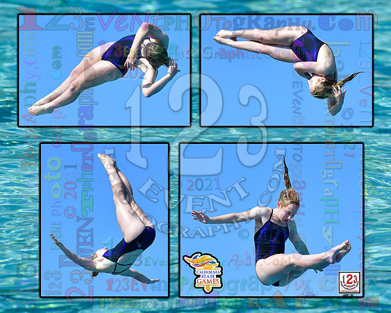 2021-07-17 GIRLS Diving CA State Games