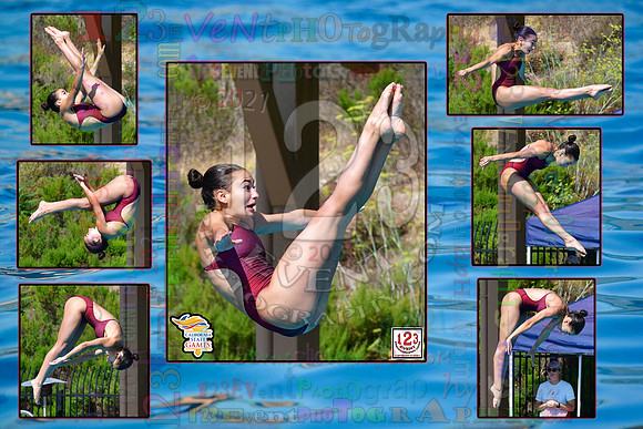 2021-07-17 GIRLS Diving CA State Games