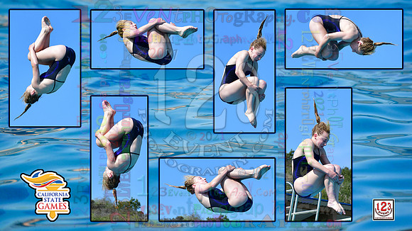 2021-07-17 GIRLS Diving CA State Games