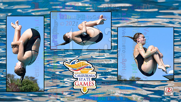 2021-07-17 GIRLS Diving CA State Games