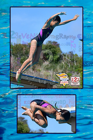 2021-07-17 GIRLS Diving CA State Games