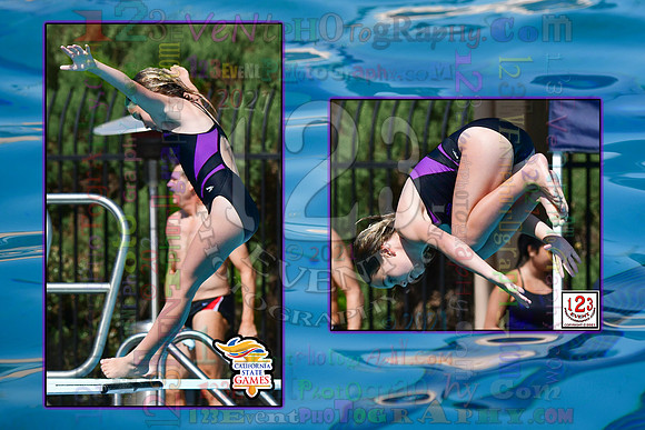 2021-07-17 GIRLS Diving CA State Games