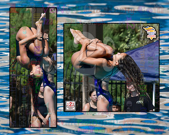 2021-07-17 GIRLS Diving CA State Games