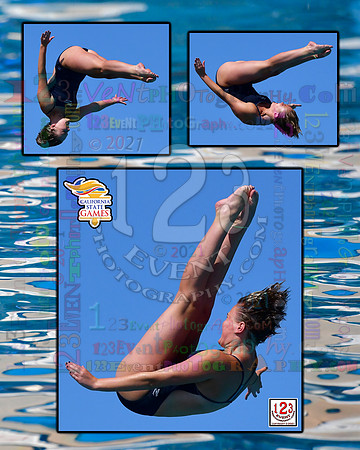 2021-07-17 GIRLS Diving CA State Games