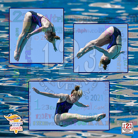 2021-07-17 GIRLS Diving CA State Games
