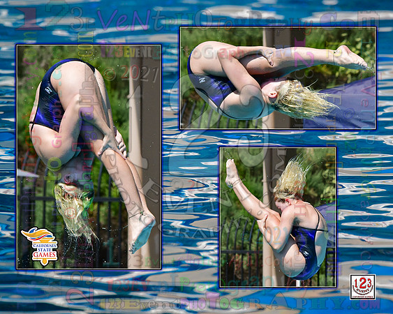 2021-07-17 GIRLS Diving CA State Games