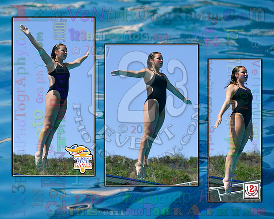 2021-07-17 GIRLS Diving CA State Games