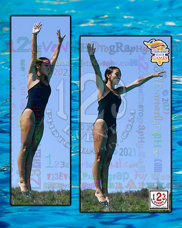 2021-07-17 GIRLS Diving CA State Games