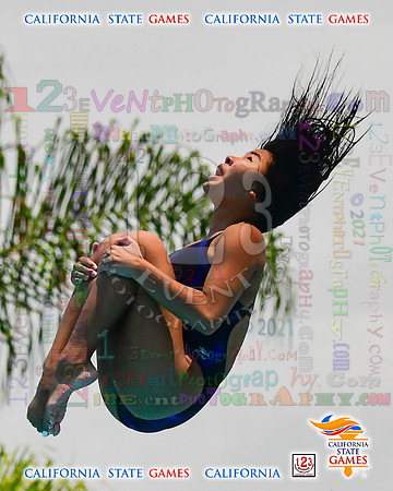 2021-07-17 GIRLS Diving CA State Games