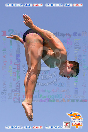 2021-07-17 BOYS & CO-ED Diving CA State Games