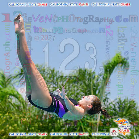 2021-07-17 GIRLS Diving CA State Games