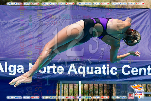 2021-07-17 GIRLS Diving CA State Games
