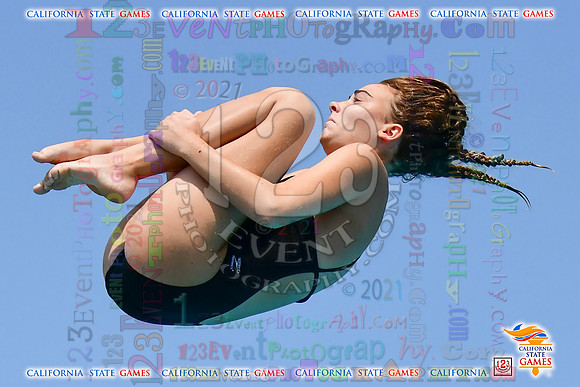 2021-07-17 GIRLS Diving CA State Games