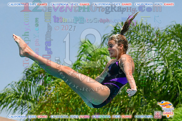 2021-07-17 GIRLS Diving CA State Games