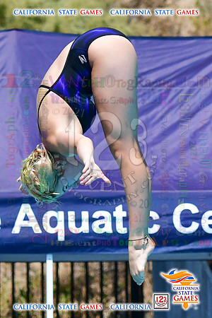 2021-07-17 GIRLS Diving CA State Games