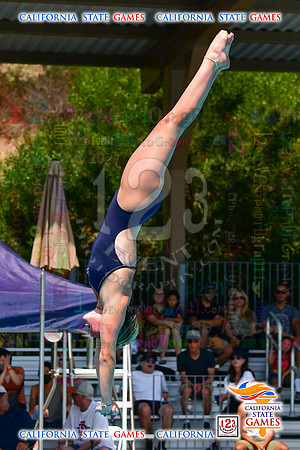 2021-07-17 GIRLS Diving CA State Games