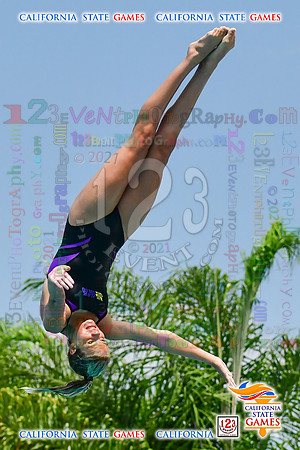 2021-07-17 GIRLS Diving CA State Games