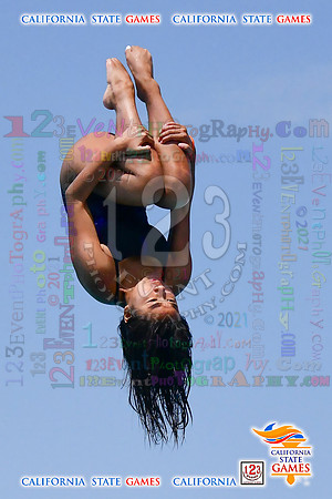 2021-07-17 GIRLS Diving CA State Games