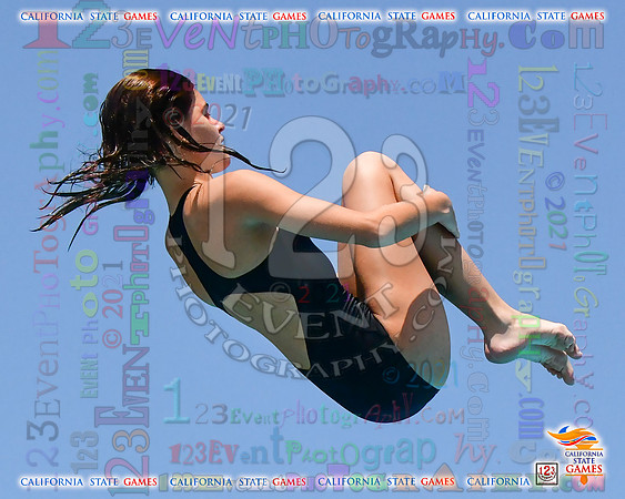 2021-07-17 GIRLS Diving CA State Games